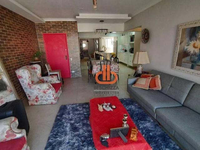Apartamento com 3 tres dormitórios para alugar, 140 m² por R$ 9.001/mês Santos
