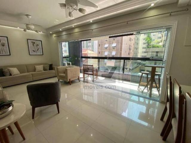 Apartamento com 3 dormitórios à venda, 145 m² por R$ 1.300.000,00 Ponta da Praia Santos/SP