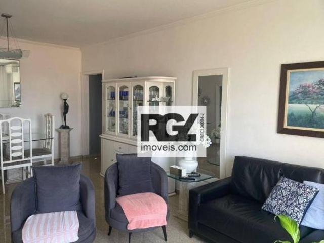 Apartamento com 3 dormitórios à venda, 157 m² por R$ 1.160.000,00 Ponta da Praia Santos/SP