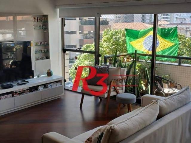 Apartamento com 3 dormitórios à venda, 155 m² por R$ 1.280.000,00 Gonzaga Santos/SP