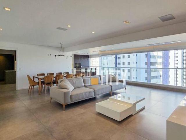 Apartamento com 3 dormitórios à venda, 189 m² por R$ 3.650.000,00 Brooklin São Paulo/SP