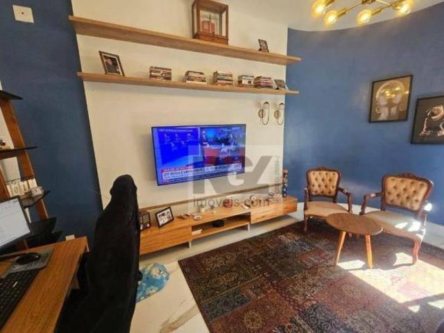 Apartamento com 3 dormitórios à venda, 103 m² por R$ 690.000,00 Campo Grande Santos/SP