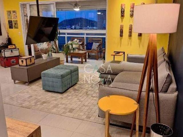 Apartamento com 3 dormitórios à venda, 102 m² por R$ 1.250.000,00 Ponta da Praia Santos/SP