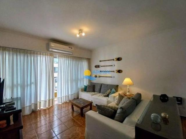 Apartamento com 3 dormitórios à venda, 107 m² por R$ 750.000,00 Pitangueiras Guarujá/SP