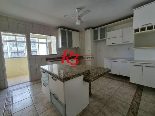 Apartamento com 3 dormitórios à venda, 104 m² por R$ 745.000,00 Ponta da Praia Santos/SP