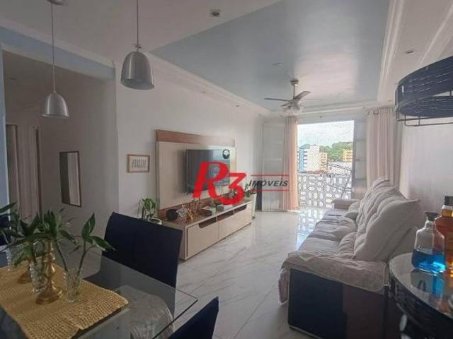 Apartamento com 3 dormitórios à venda, 110 m² por R$ 430.000,00 Centro São Vicente/SP