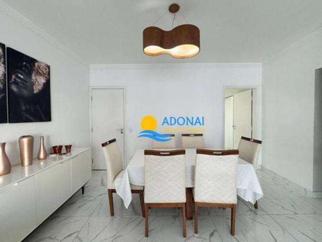 Apartamento com 3 dormitórios à venda, 110 m² por R$ 640.000,00 Pitangueiras Guarujá/SP
