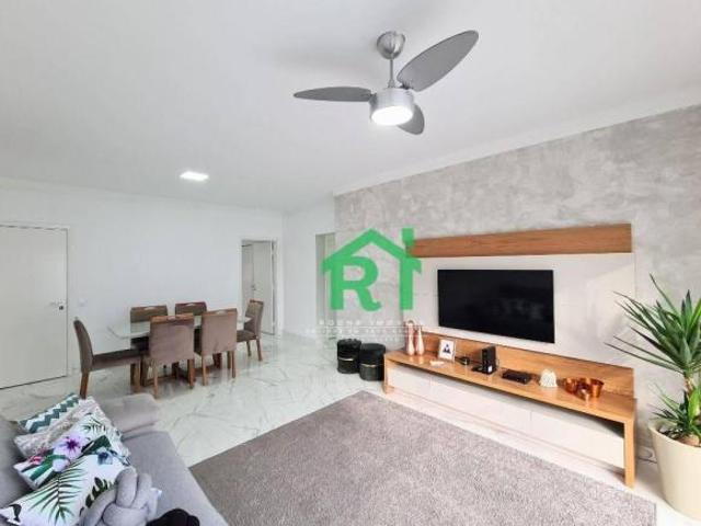 Apartamento com 3 dormitórios à venda, 110 m² por R$ 600.000,00 Pitangueiras Guarujá/SP