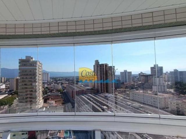 Apartamento com 3 dormitórios à venda, 123 m² por R$ 750.000,00 Aviação Praia Grande/SP