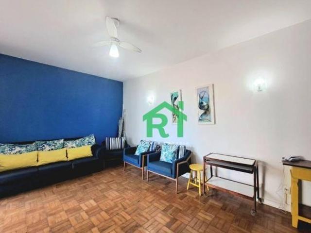 Apartamento frente ao mar com 3 dormitórios à venda, 120 m² por R$ 670.000 Pitangueiras Guarujá/
