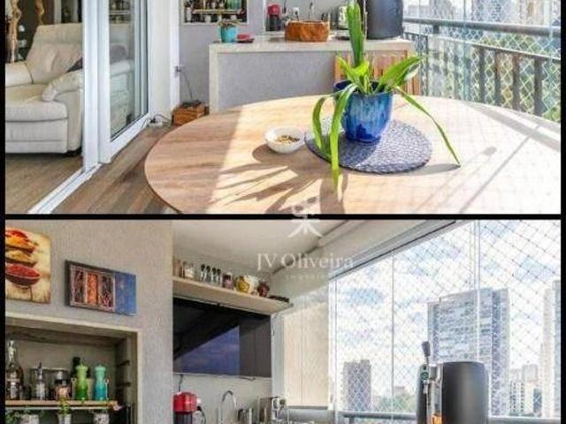 Apartamento com 3 dormitórios à venda, 130 m² Portal do Morumbi São Paulo/SP