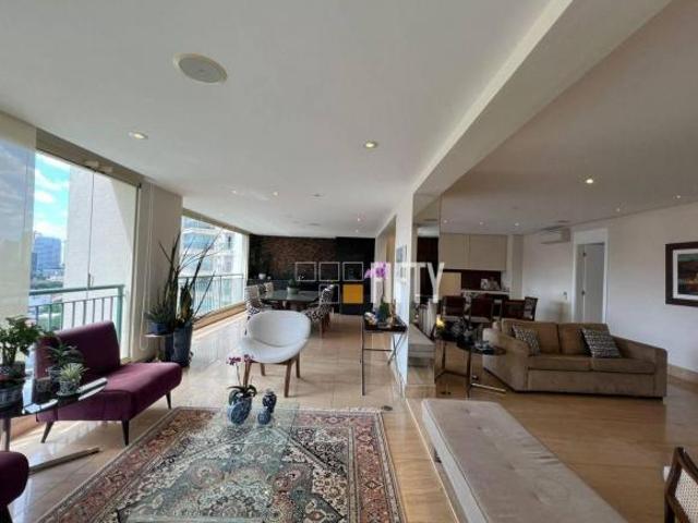 Apartamento com 3 dormitórios à venda, 205 m² Brooklin São Paulo/SP