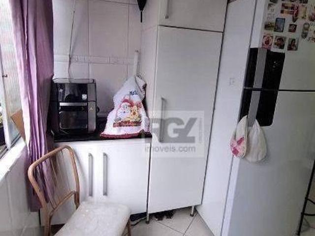 Apartamento com 3 dormitórios à venda, 74 m² por R$ 490.000,00 Encruzilhada Santos/SP