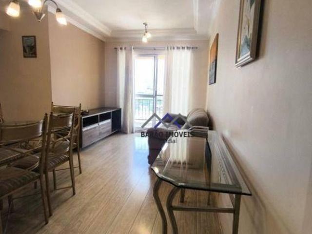 Apartamento com 3 dormitórios à venda, 74 m² por R$ 670.000,00 Vila das Hortências Jundiaí/SP