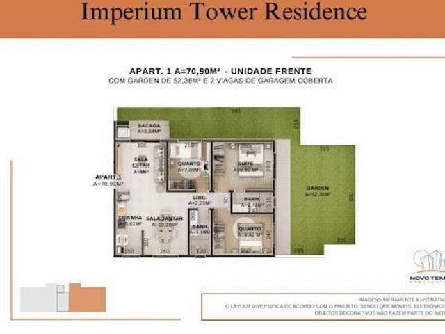 Apartamento com 3 dormitórios à venda, 79 m² por R$ 634.640,00 Boqueirão Curitiba/PR