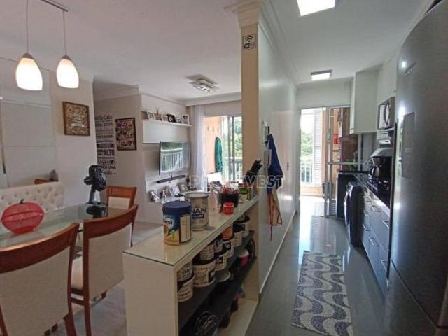 Apartamento com 3 dormitórios à venda, 70 m² por R$ 530.000,00 Terraço Darte Cotia/SP