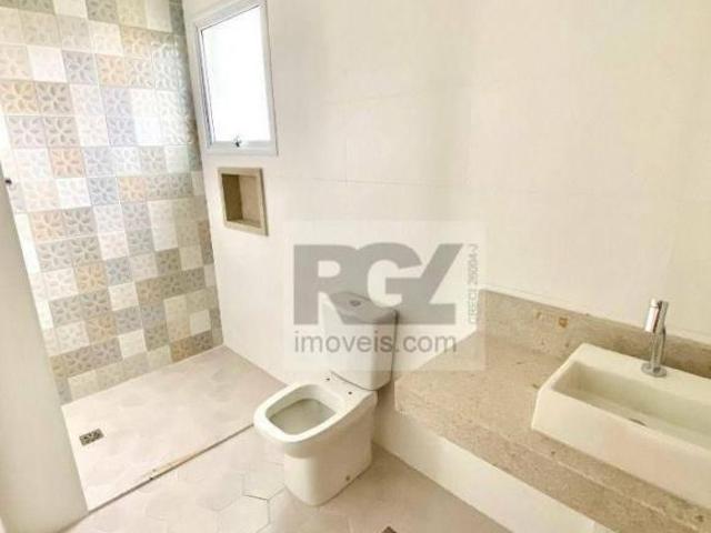 Apartamento com 3 dormitórios à venda, 87 m² por R$ 683.920,00 Estuário Santos/SP