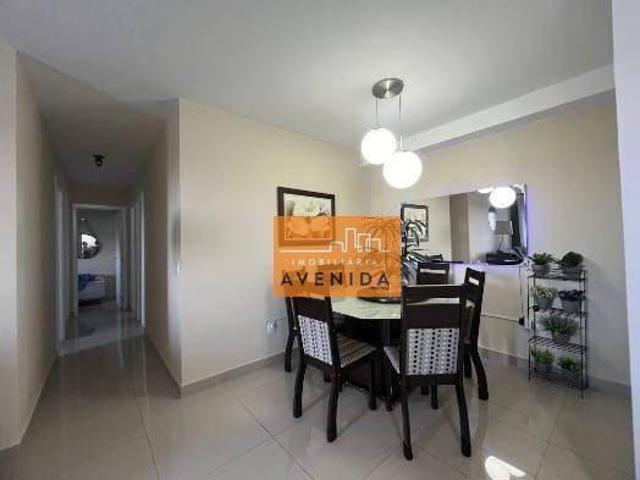Apartamento com 3 dormitórios à venda, 88 m² por R$ 570.000,00 Balneario Tropical Paulínia/SP
