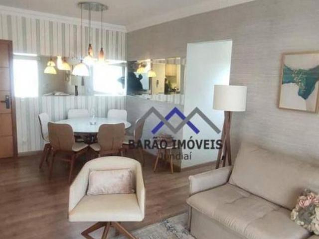 Apartamento com 3 dormitórios à venda, 98 m² por R$ 957.000,00 Parque da Represa Jundiaí/SP