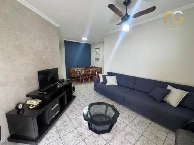 Apartamento com 3 dormitórios à venda, 90 m² por R$ 480.000,00 Aviação Praia Grande/SP