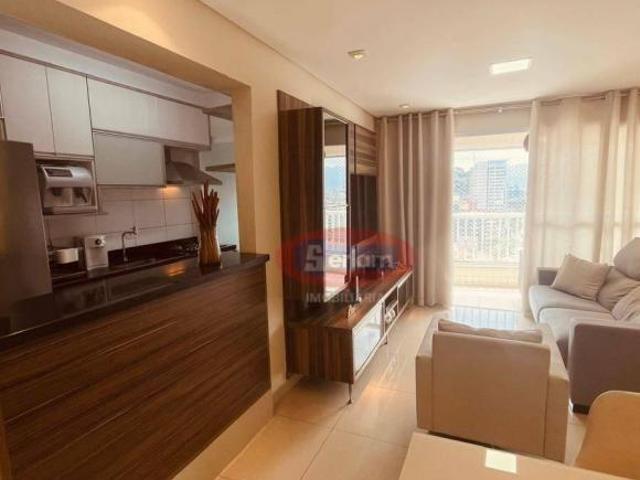 Apartamento com 3 dormitórios à venda, 92 m² por R$ 899.000,00 Encruzilhada Santos/SP