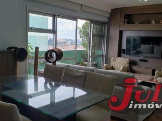 APARTAMENTO COM 3 DORMITORIOS E UMA SUITE NA CHACARA INGLESA EM SÃO BERNAR0 I DO CAMPO