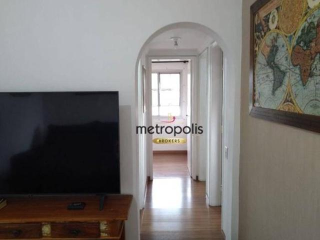 Apartamento com 3 dormitórios no coração do Jardim do Mar à venda, 73 m² por R$ 425.000