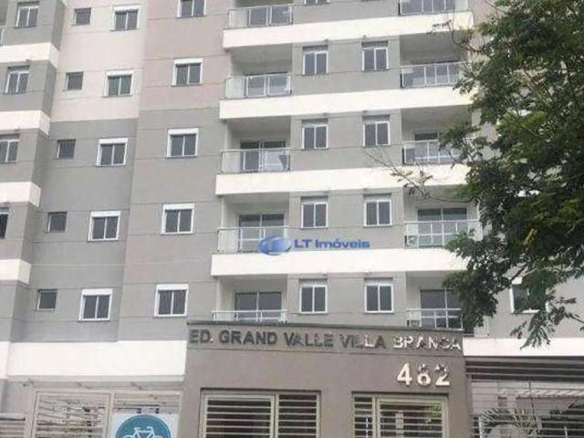 Apartamento com 3 dormitórios para alugar, 72 m² por R$ 4.208,02/mês Villa Branca Jacareí/SP