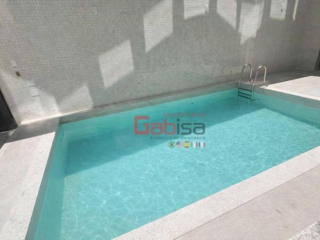 Apartamento Com 3 Dormitórios Para Alugar, 90 m² por R$9.300,00/mês Passagem Cabo Frio/rj