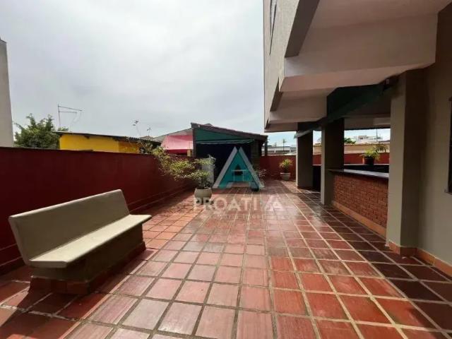 Apartamento com 3 dormitórios para alugar, 98 m² por R$ 3.540,12/mês Vila Alzira Santo André/SP