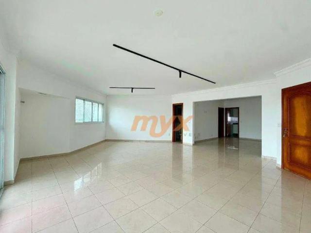 Apartamento com 3 dormitórios para alugar, 200 m² por R$ 17.700,00/mês Ponta da Praia Santos/SP