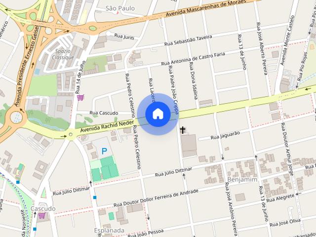 Apartamento com 3 dormitórios para locação, MONTE CASTELO, CAMPO GRANDE MS