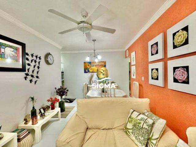 Apartamento com 3 dormitórios sendo 1 suíte à venda, 100 m² por R$ 680.000 Pitangueiras Guarujá/