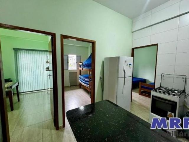 Apartamento com 3 dormitórios sendo 1 suíte em condomínio com piscina em Ubatuba na Praia da Marandu