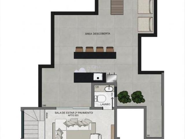 Apartamento com 3 quartos à venda em Belo Horizonte, no bairro Santa Amélia