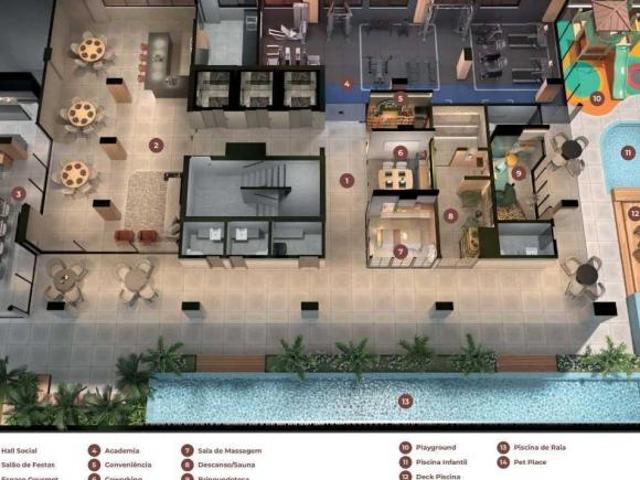 Apartamento com 3 quartos à venda em Belo Horizonte, no bairro Santo Agpstinho