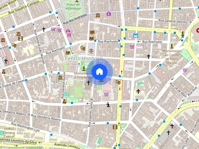 Apartamento com 3 quartos e 175m² para alugar em Centro Histórico, Porto Alegre