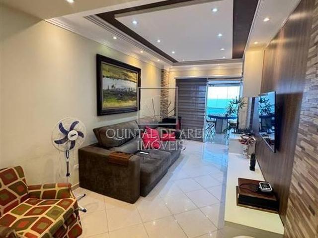 APARTAMENTO COM 3 QUARTOS FRENTE AO MAR NA GUILHERMINA EM PRAIA GRANDE