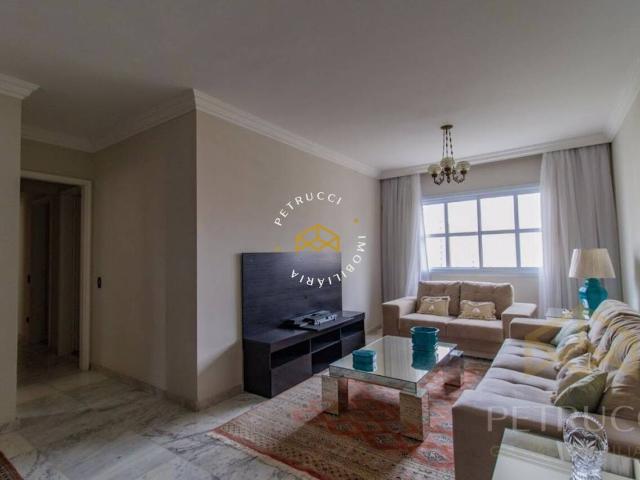 Apartamento com 3 quartos, 110 m², aluguel por R$ 5.800 Cambuí Campinas/SP