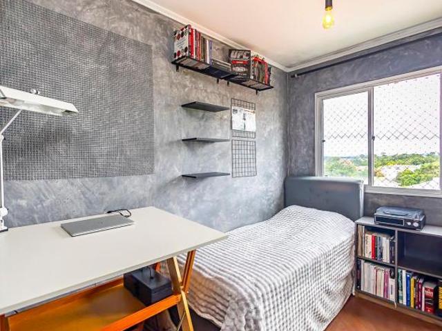 Apartamento com 3 quartos 1 suíte à venda no Vista Alegre – Curitiba | 73m² | Sacada com churrasqu