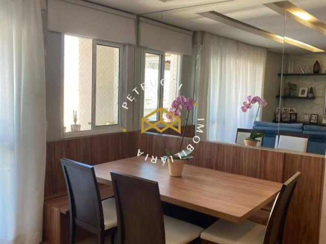 Apartamento com 3 quartos, 96 m², aluguel por R$ 6.890/mês ou à venda por R$ 1.537.000 Parque Rural Fazenda Santa Cândida Campinas/SP