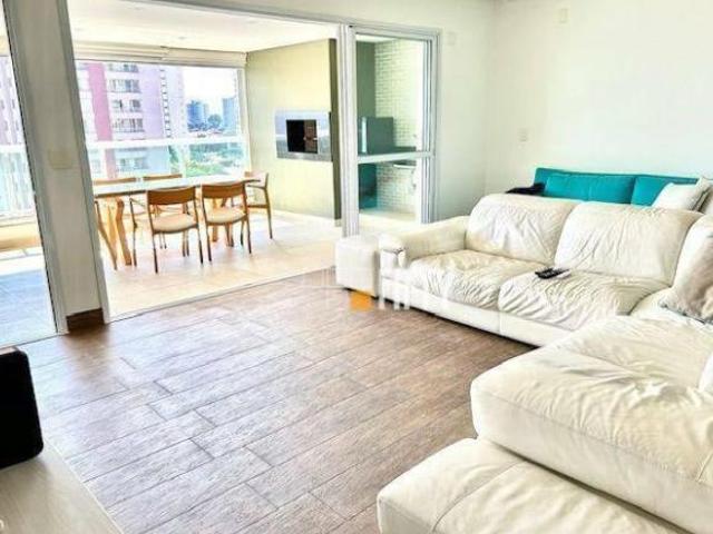 Apartamento à venda no Campo Belo | 3 dorms, 3 suítes, 168 m², 3 vagas | Perto do metrô Brooklin