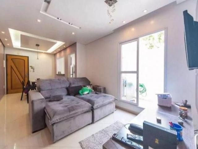 Apartamento com 02 dormitórios para venda e locação, 92 m² na Vila Alzira Santo André/SP