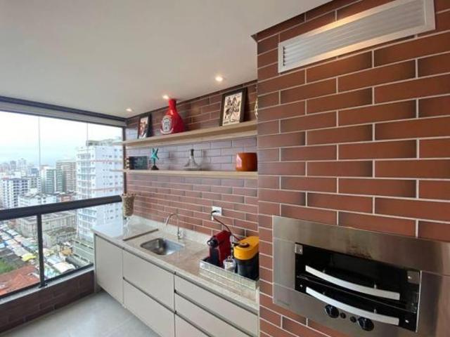 APARTAMENTO COM 145,00 m² GUILHERMINA PRAIA GRANDE SP