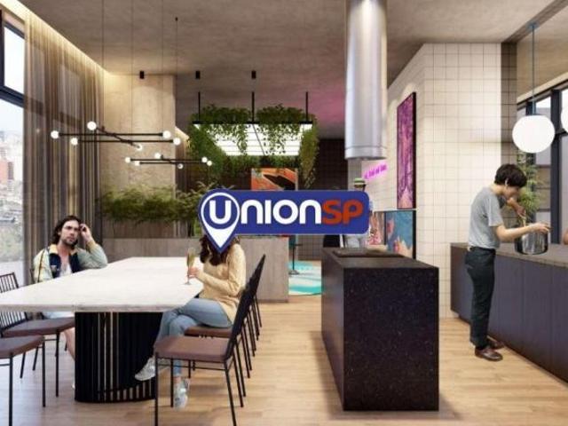 Apartamento com 1 dormitório à venda, 24 m² por R$ 414.975,00 Santo Amaro Sã