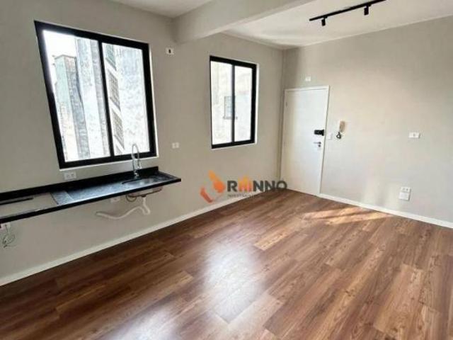 Apartamento com 1 dormitório à venda, 31 m² por R$ 298.000,00 Centro Curitiba/PR