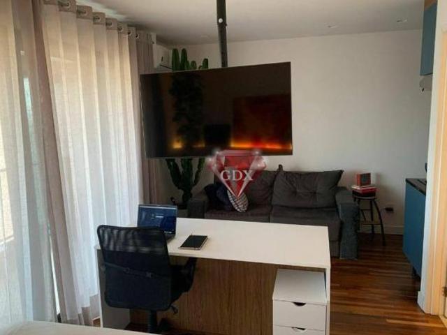 Apartamento com 1 dormitório à venda, 36 m² por R$ 795.000,00 Brooklin São Paulo/SP
