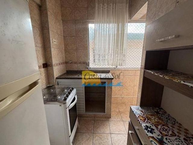 Apartamento com 1 dormitório à venda, 38 m² por R$ 265.000,00 Vila Guilhermina Praia Grande/SP