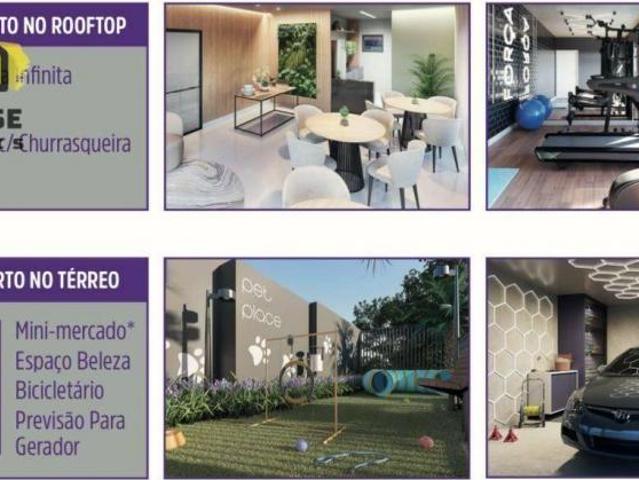 Apartamento com 1 dormitório à venda, 43 m² por R$ 425.000,00 Nova Petrópolis São Bernardo do Ca