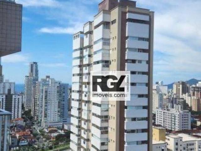 Apartamento com 1 dormitório à venda, 44 m² por R$ 640.000,00 Campo Grande Santos/SP
